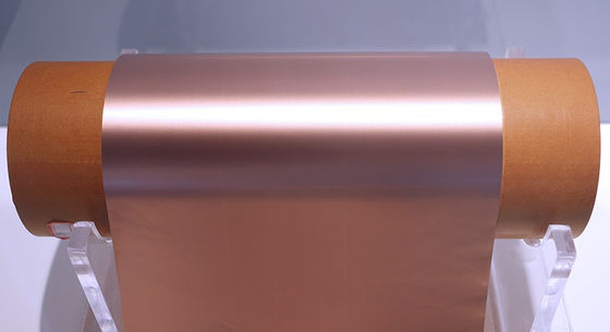 Folha de cobre de 8 μM especialmente para baterias de estado sólido