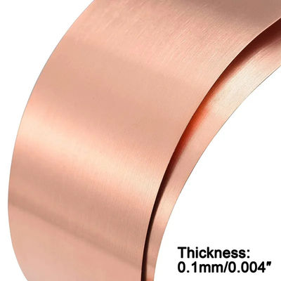 O Folha de cobre laminada a quente Faixa de cobre de 0,1 mm de espessura