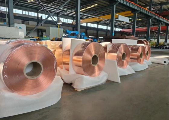 Faixa de cobre ultra larga fina estreita de 2 mm-1310 mm de grau industrial