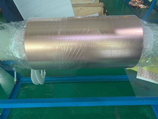 o cobre de 0.1mm ED que protege a folha lustrou a aprovação crua do ISO do tratamento de superfície