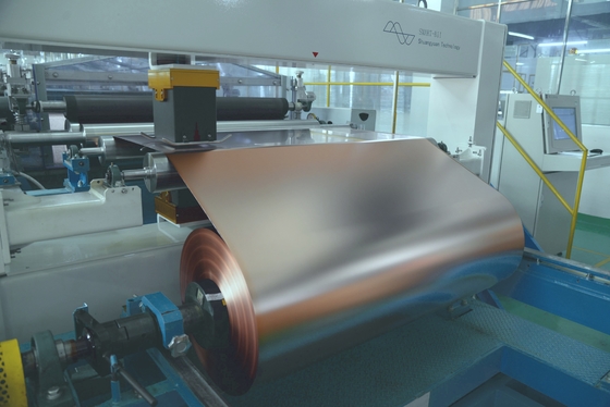 folha do cobre do PWB de 0.035mm para a estratificação folheada de cobre flexível